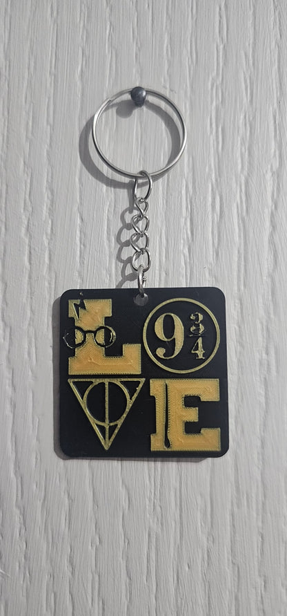 Porte clé L.O.V.E. Harry Potter