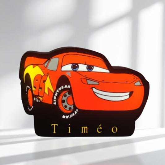 Veilleuse Cars - personnalisable