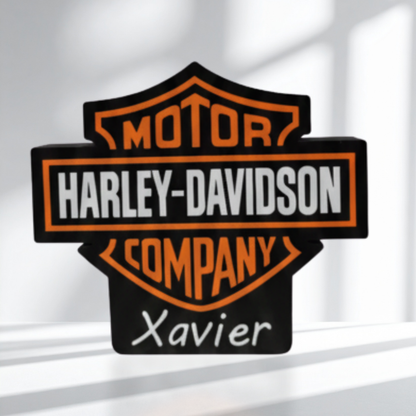 Veilleuse Harley Davidson company - personnalisable