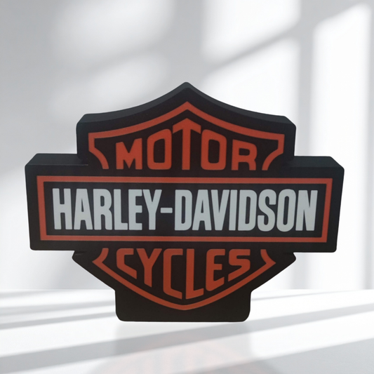 Veilleuse Harley Davidson cycle - personnalisable