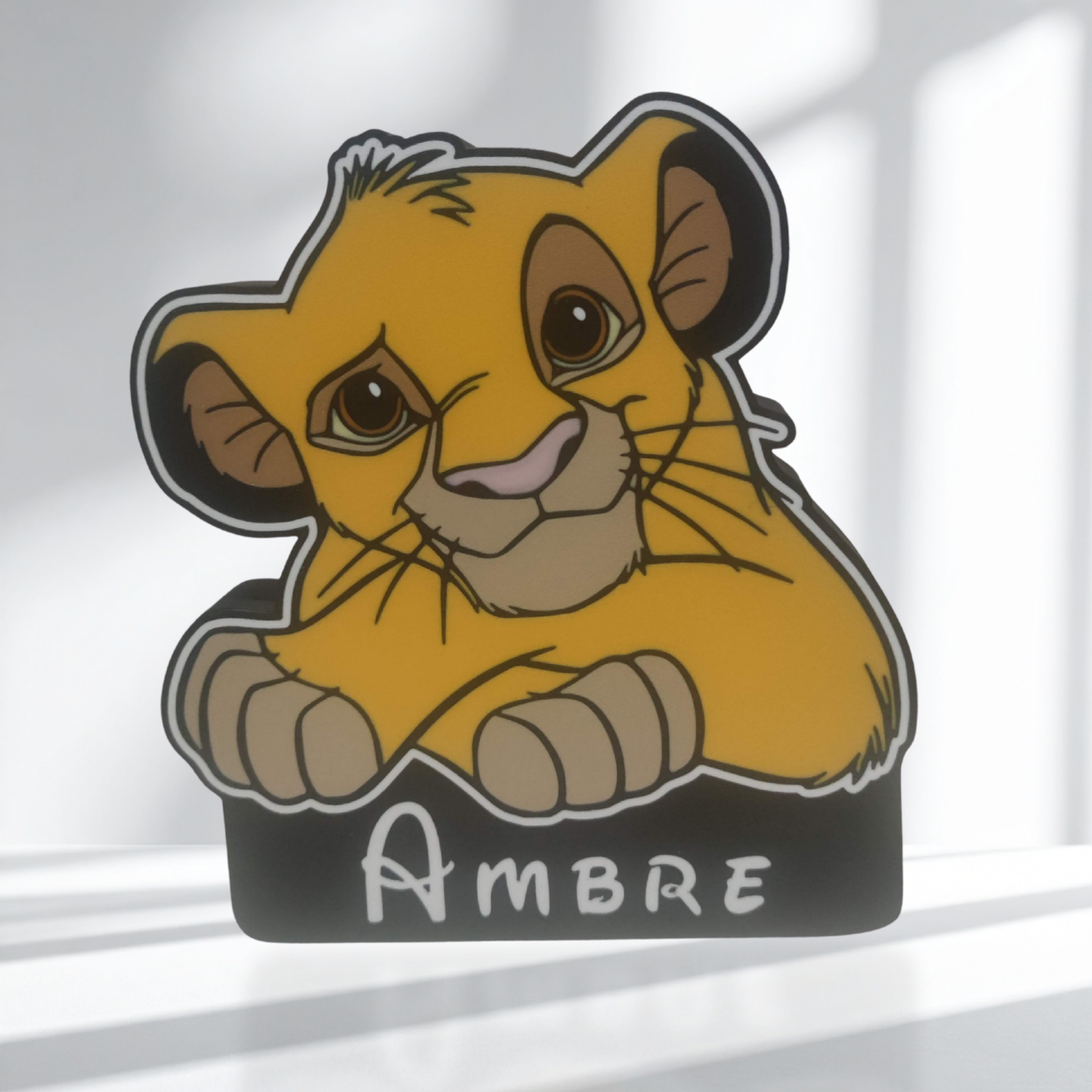 Veilleuse Simba - personnalisable